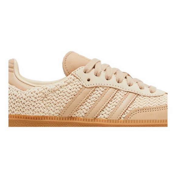 *Adidas SAMBA OG Sand Strata Magic Beige Gum Classic Originals (JR9446) Women's - Picture 2 of 5